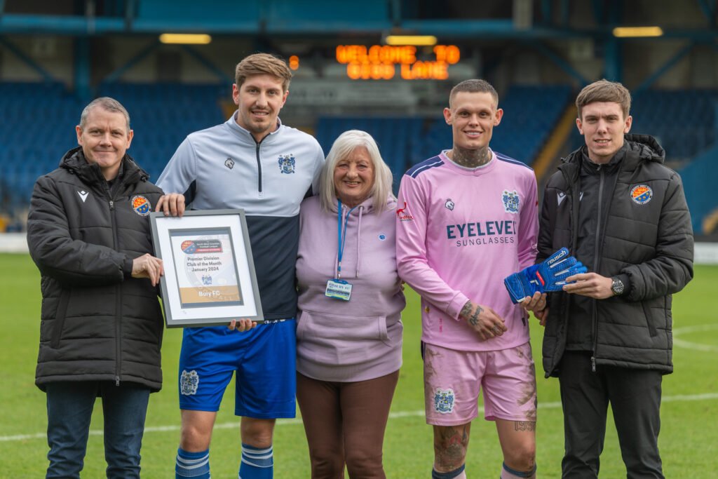 NWCFL Premier Division Club & GK of the Month - Bury FC News - Up The ...